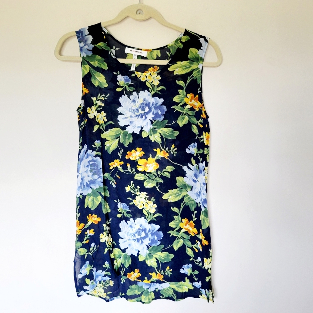 Rodier Floral‎ Tank Top